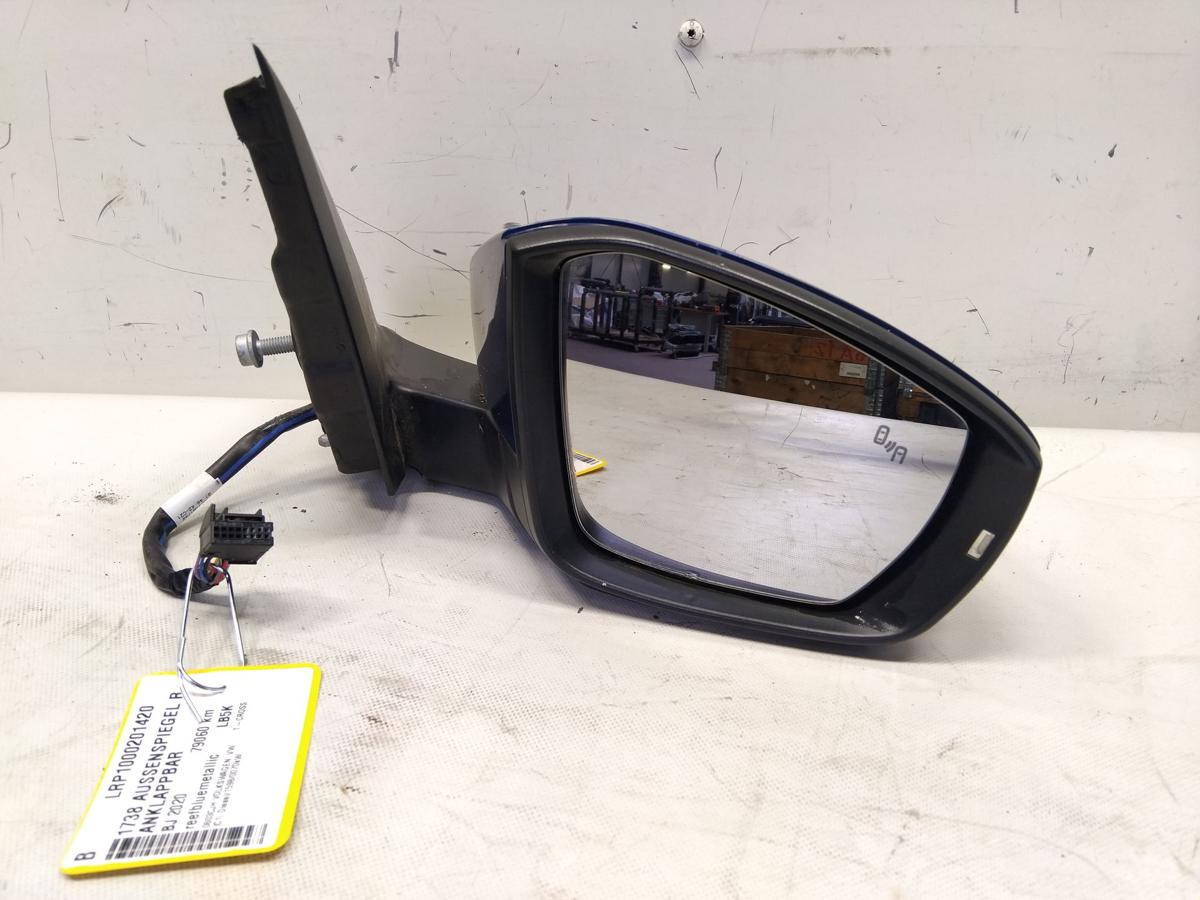 VW T-Cross 1C original Au&szlig;enspiegel rechts elektrisch anklappbar Bj.2020 13-polig