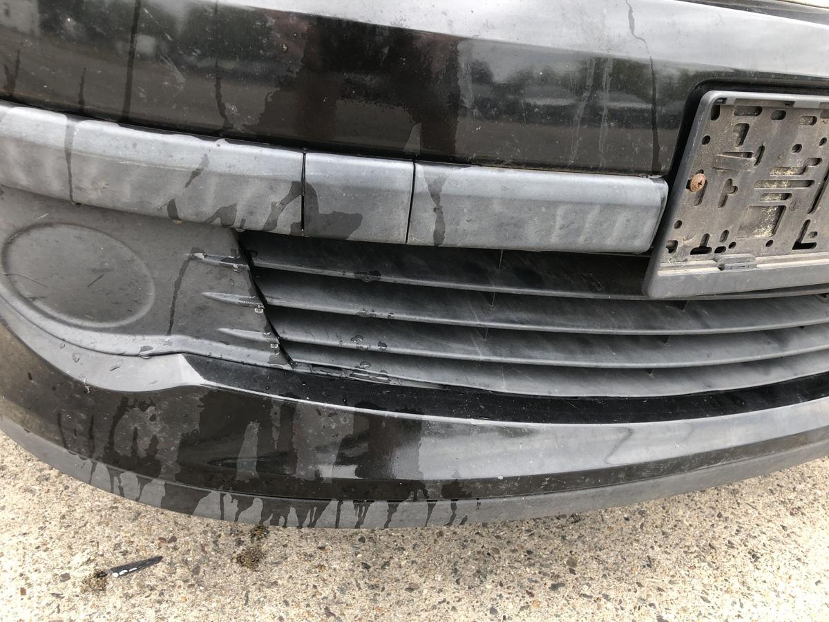Renault Clio 3 III Grandtour Sto&szlig;f&auml;nger vorn Frontsch&uuml;rze NV676 Noir Nacre