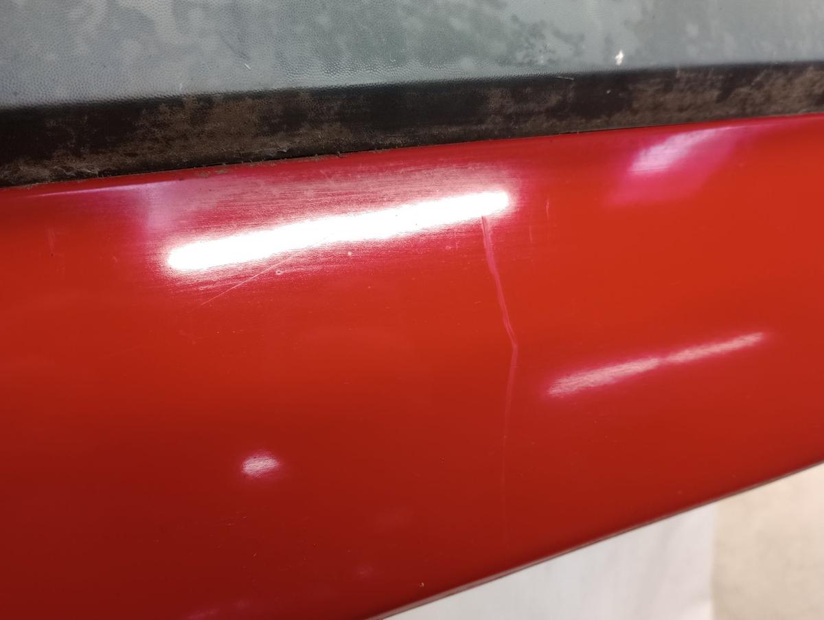 Renault Scenic II original Stoßstange Fänger hinten/Heck 727 Spanischrot Bj 2005