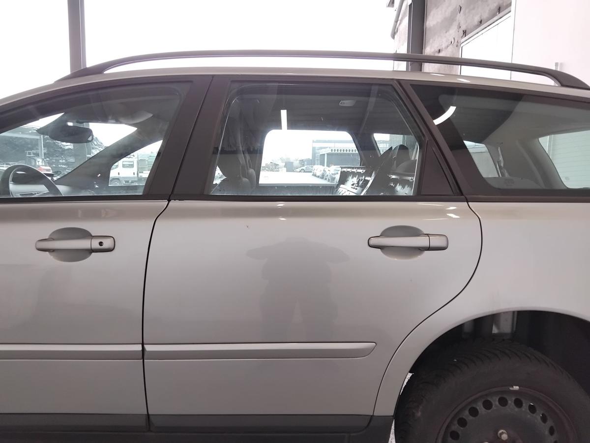 Volvo V50 II Kombi T&uuml;r hinten links 477 Electric Silber Metallic BJ2007
