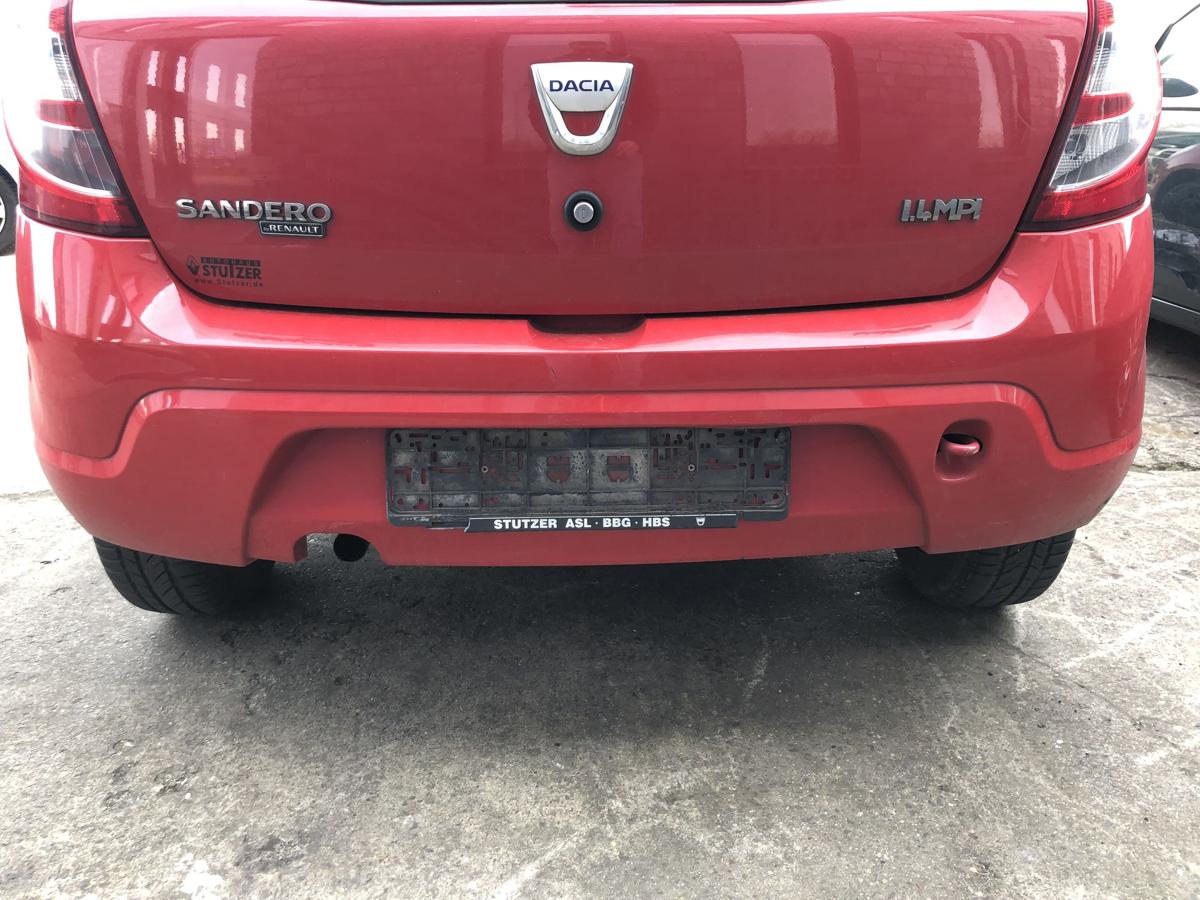 Stossfänger hinten Stoßstange Heckstoßfänge OV21D Red Passion Dacia Sandero BS0