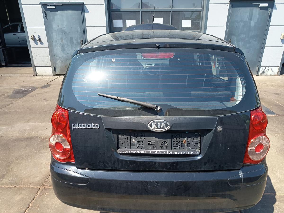 Kia Picanto BA original Heckklappe mit Scheibe Galaxy Black Baujahr 2009