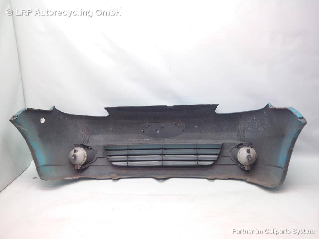 Chevrolet Matiz original Sto&szlig;f&auml;nger Sto&szlig;stange vorn t&uuml;rkis NSW BJ2005