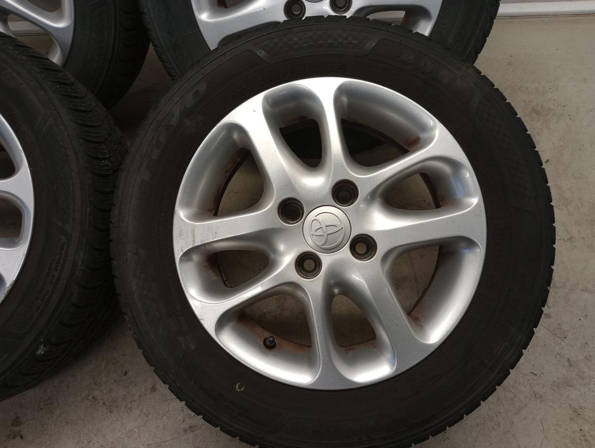 Toyota Yaris P1 Alufelgen Satz Allwetterreifen 175/65R14 DOT 2022