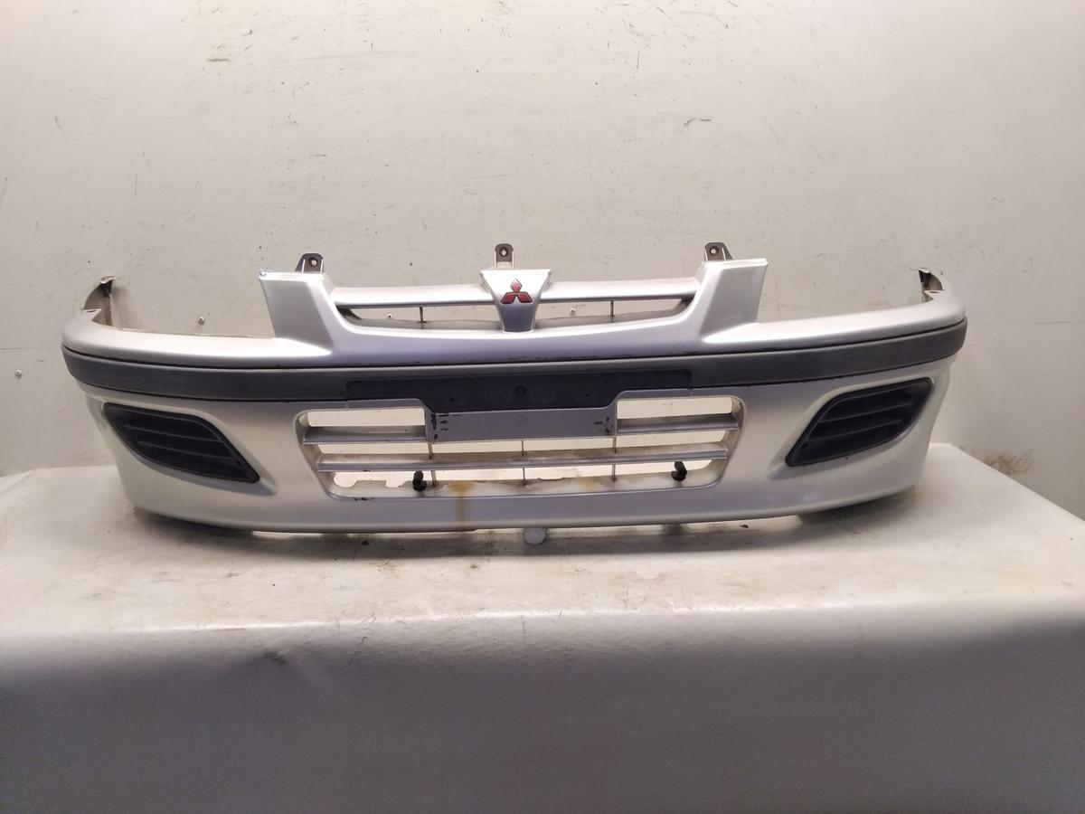 Mitsubishi Space Star original Sto&szlig;stange Stossf&auml;nger vorn silber A50 BJ2001