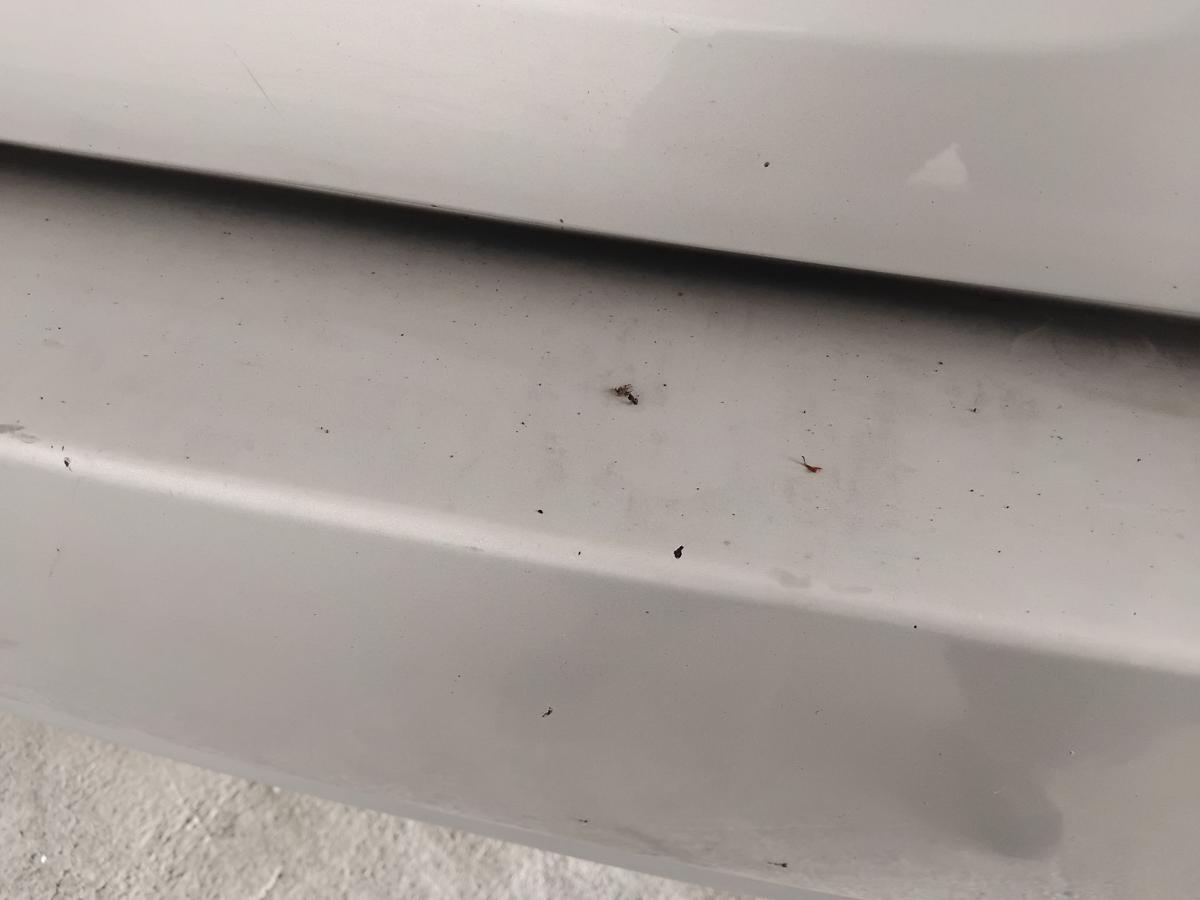 Toyota Corolla E12 orig Sto&szlig;stange Stossf&auml;nger hinten 5-T&uuml;rer Schr&auml;gheck BJ2003