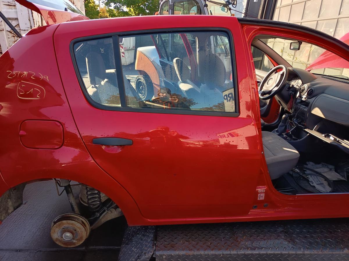 Dacia Sandero 1 BS original Tür hinten rechts Fond OV21D Red Passion Bj 2009