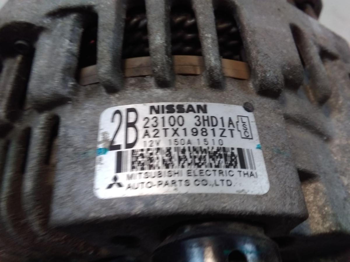 Nissan Micra 4 K13 Bj.2013 original Lichtmaschine Generator 1.2 72kw HR12