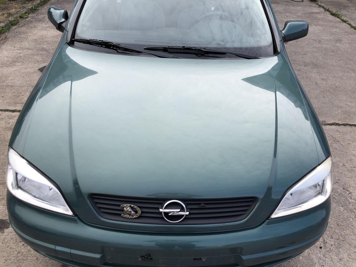 Opel Astra G Motorhaube Haube Klappe Deckel vorn mit K&uuml;hlergrill 3GU Jadegr&uuml;n