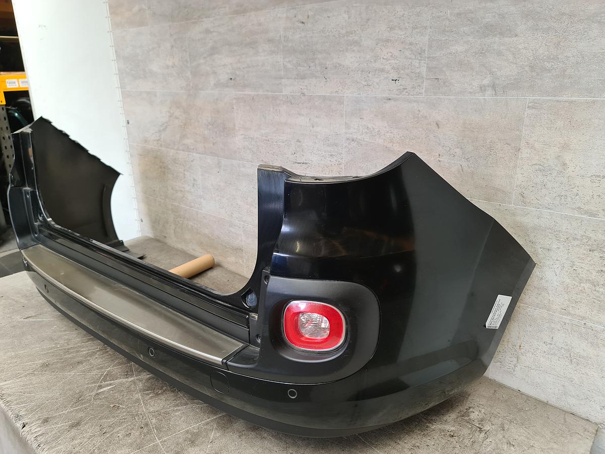 Fiat 500L Stoßstange Stoßfänger hinten PDC NERO VR-601 schwarz BJ12-22