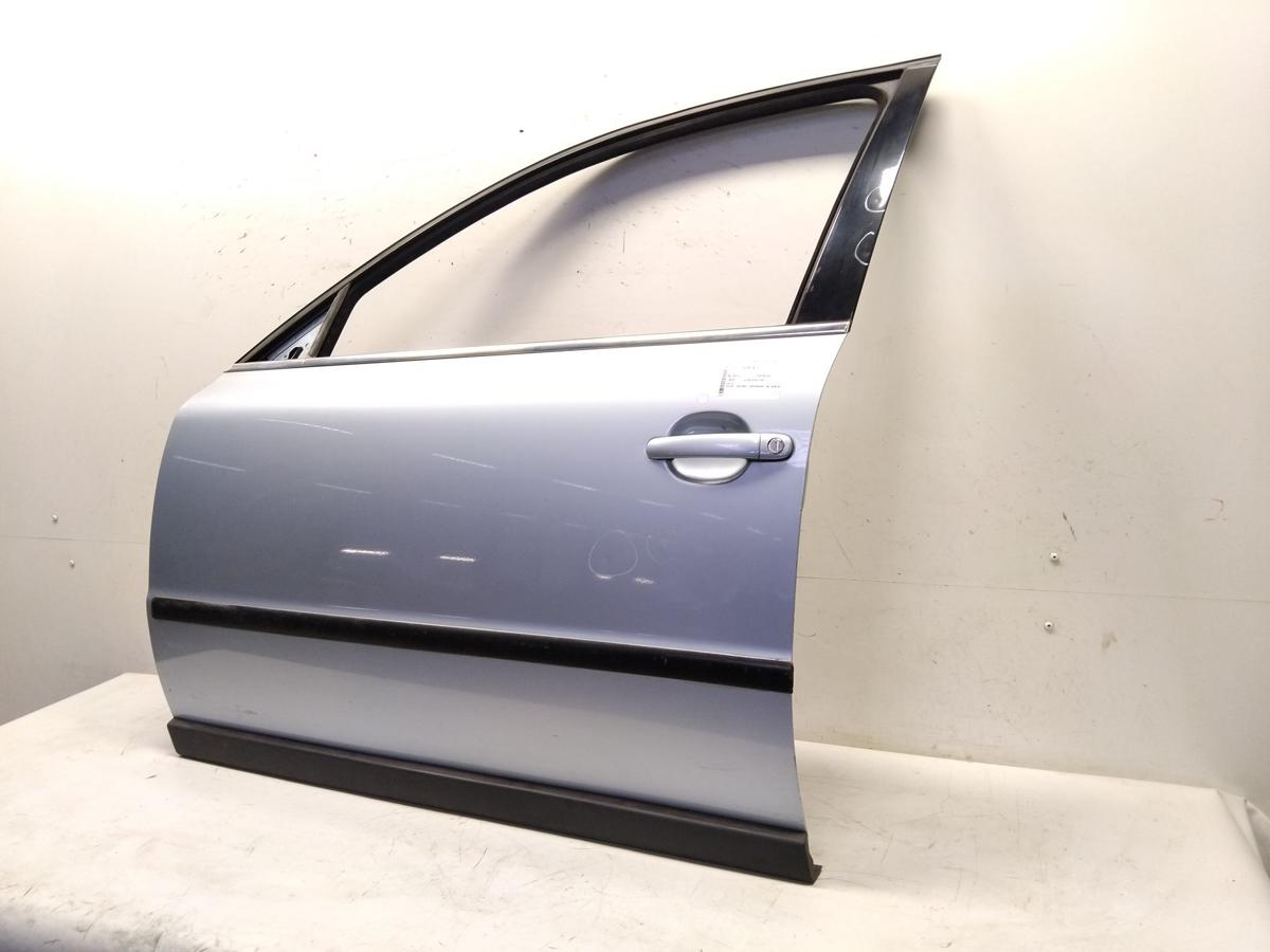 VW Passat 3BG Variant Tür vorn links Fahrertür LB5S Silberblau Metallic BJ2002