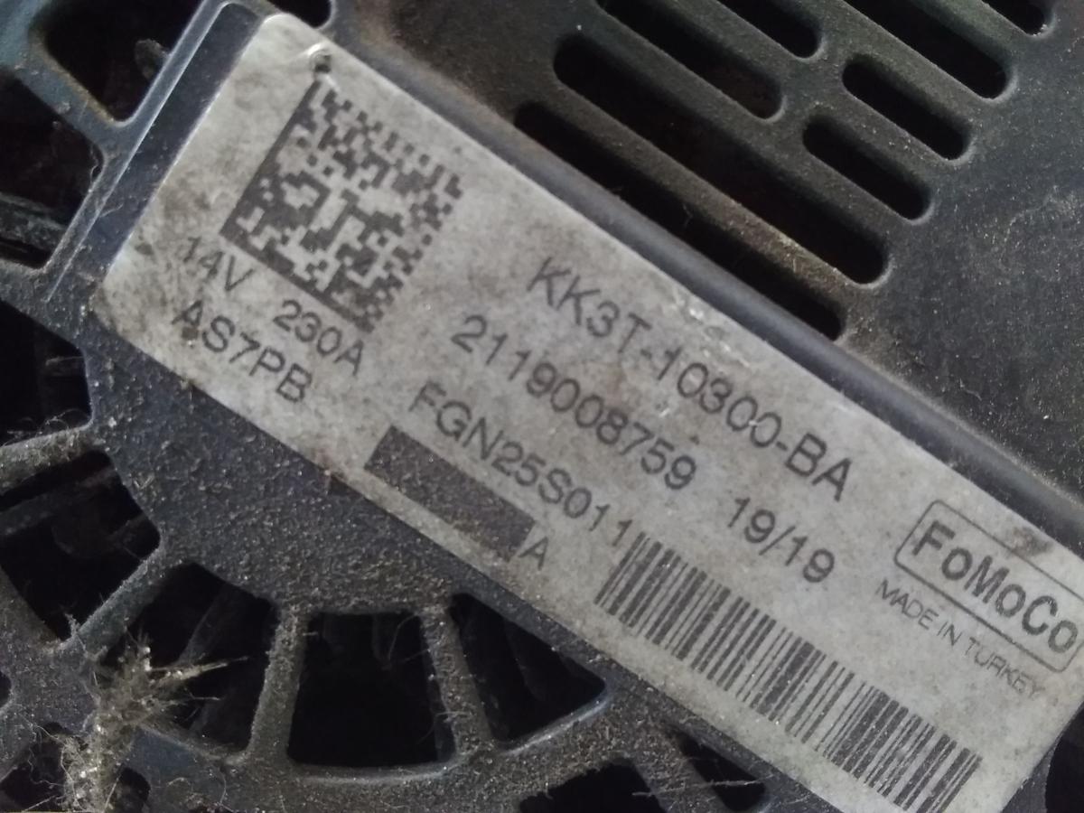 Ford Transit 7 V363 original Lichtmaschine Generator 2.0TD 96kw YMR6 Bj.2019