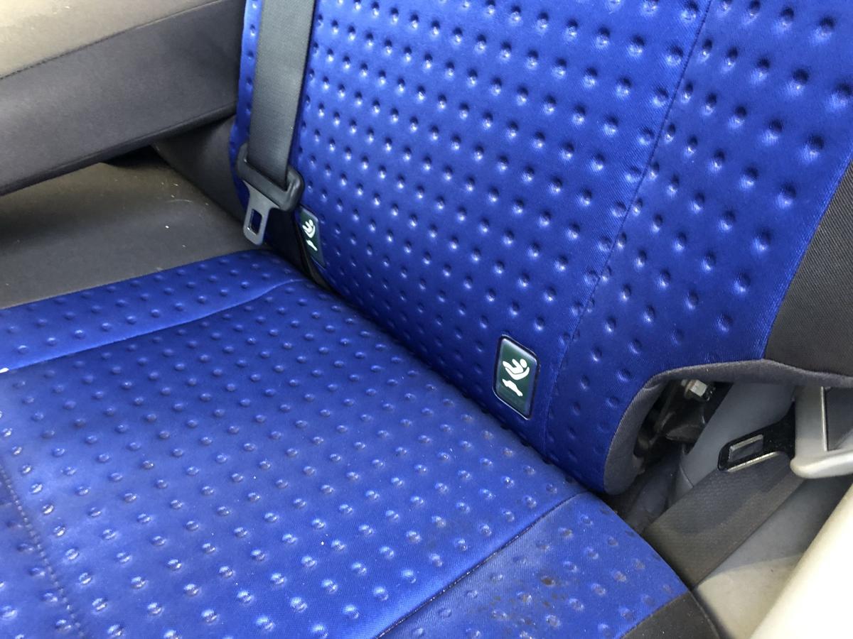 Nissan X-Trail T30 Rücksitzbank Stoff blau Rückbank Sitzbank hinten Armlehne