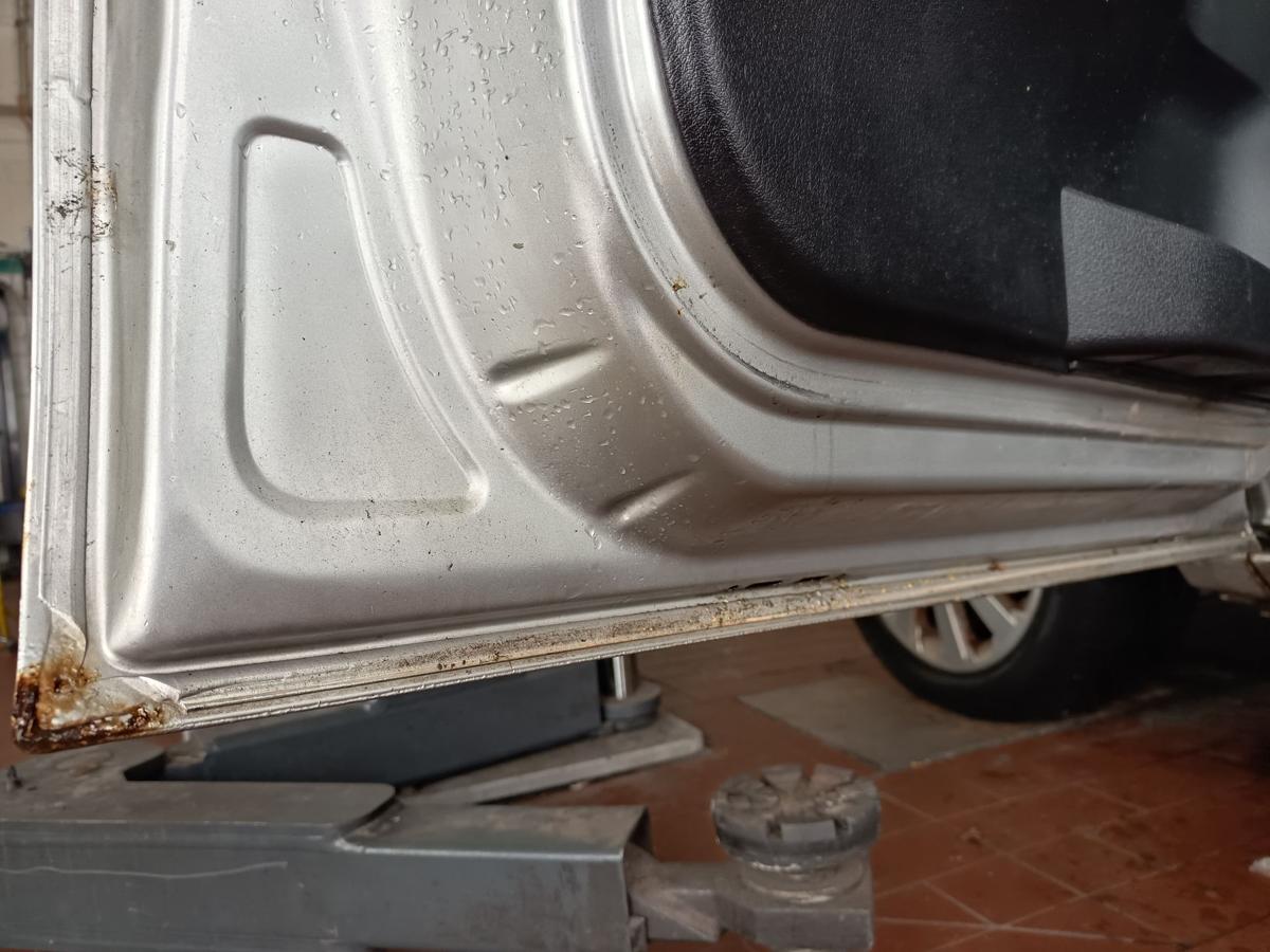 Opel Zafira A original T&uuml;r vorne links Fahrerseite Z157 Starsilber Bj 2005