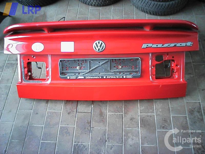 VW Passat 35i 3A BJ 1996 Limousine Heckklappe Heckdeckel Hecktür Rot