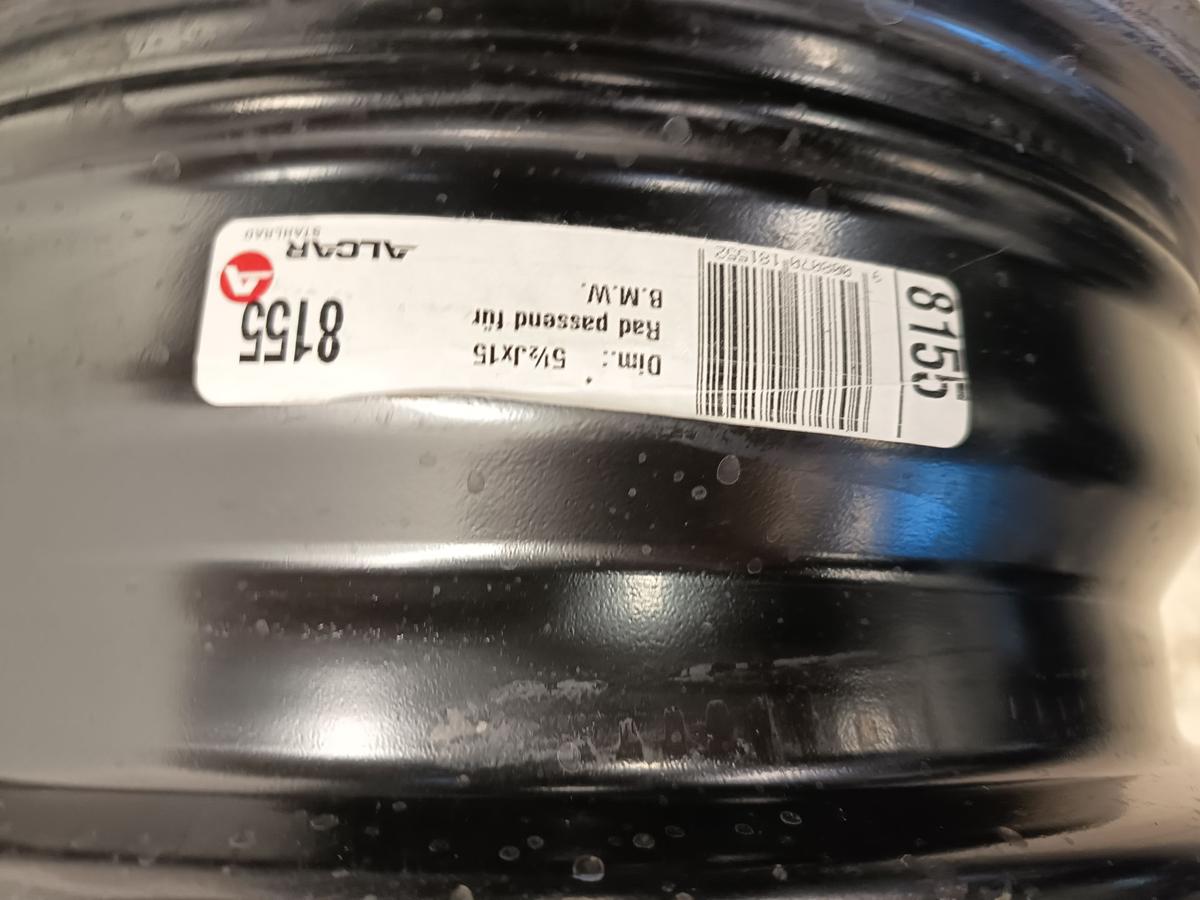 Mini Cooper original Stahlfelgen Stahlfelgensatz 5,5x15 ET45 Baujahr 2002