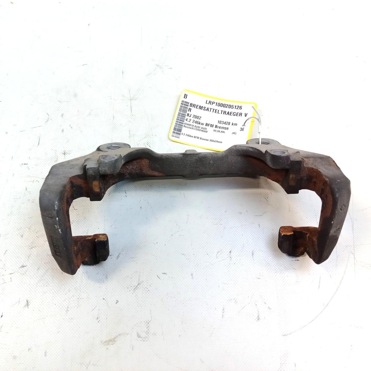 Audi A8 4E D3 original Bremssatteltr&auml;ger Vorderachse rechts 360x34mm Bj.2002