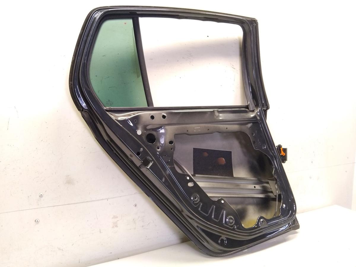 VW Golf 6 Tür hinten links carbonsteelgrey LA9W 5-türig Fließheck Dellen BJ2012
