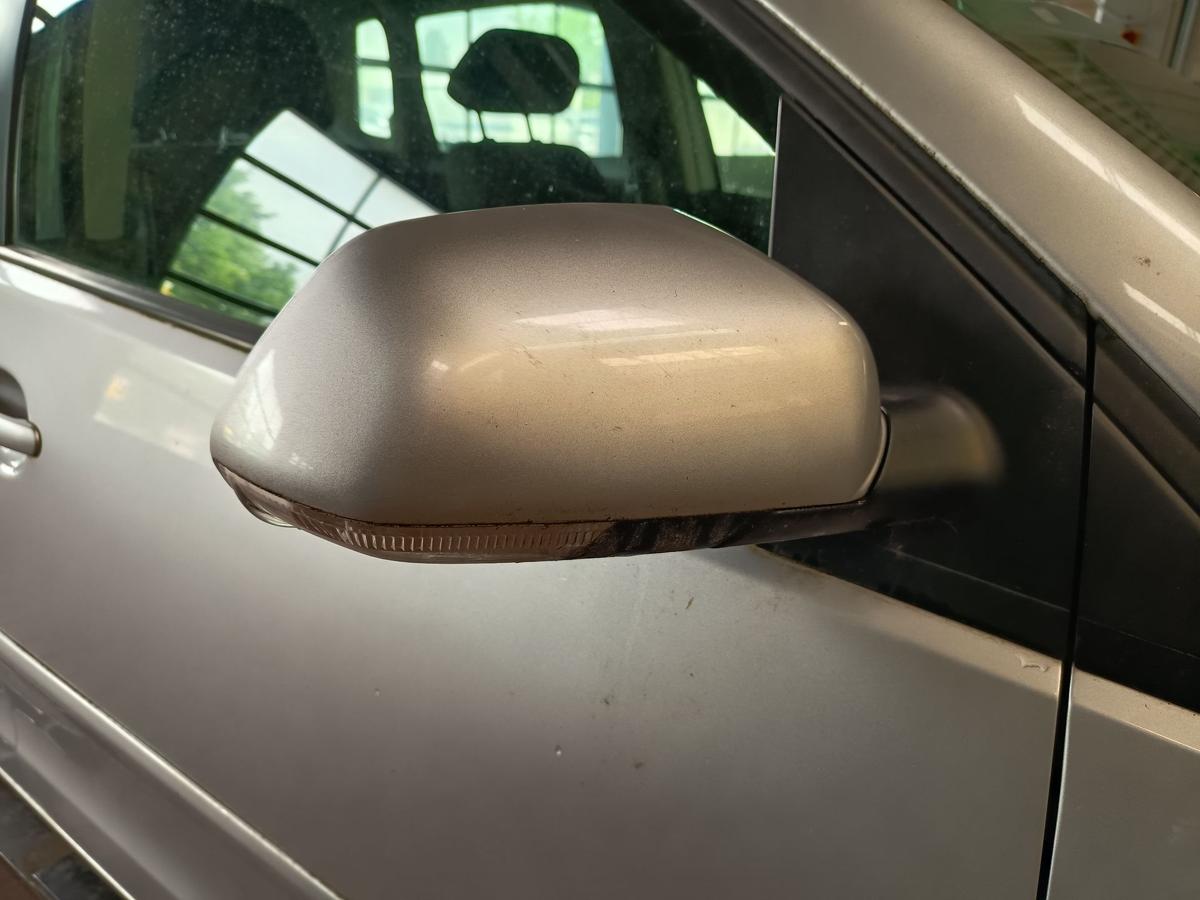 VW Polo 9N3 original Au&szlig;enspiegel rechts elektrisch LA7W Silber Baujahr 2009