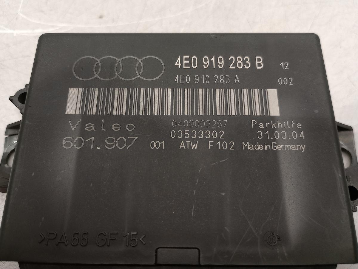 Audi A8 4E orig Steuergerät PDC Einparkhilfe 4E0919283B Bj 2004