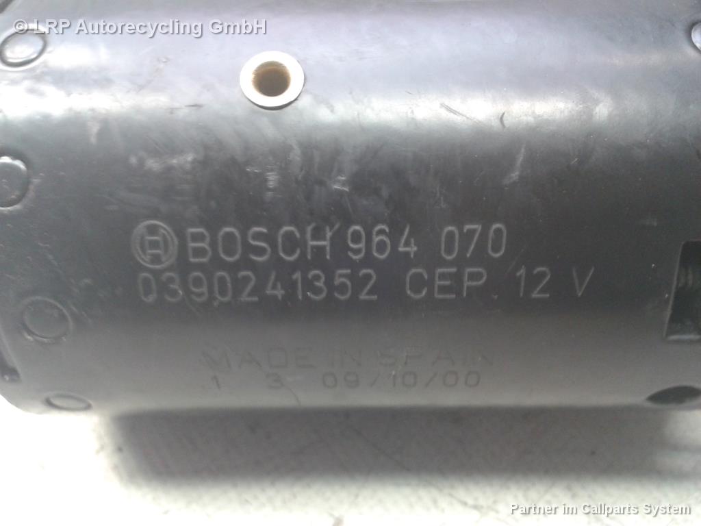 Renault Scenic JA Wischermotor vorn 0390241352 BOSCH BJ2000