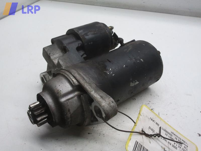 Audi A2 8Z original Anlasser Starter 02T911023E 0001121016 0001121017 BJ2000