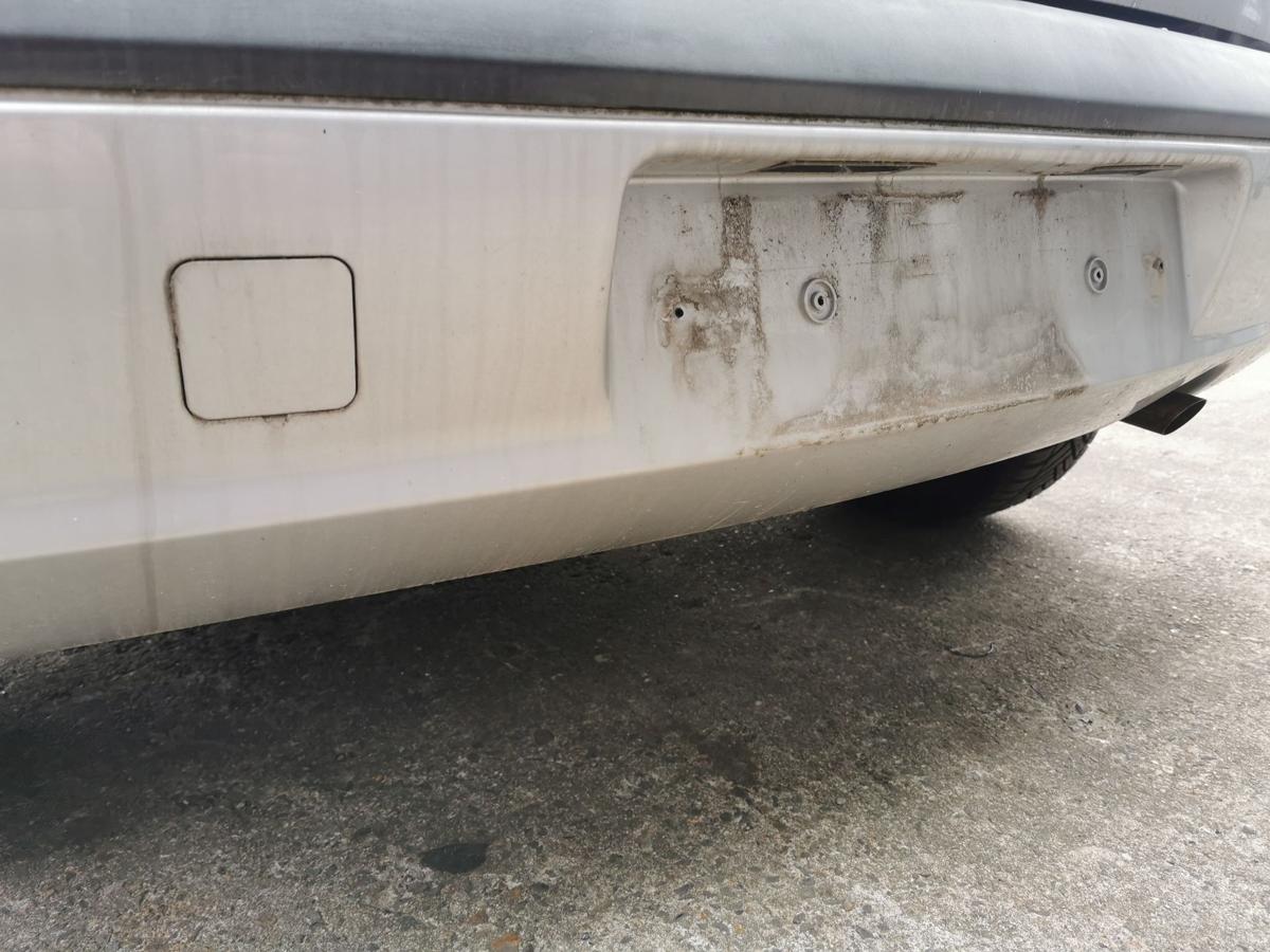 Ford Fiesta JBS Stossfänger Stossstange Bumper hinten Polar Silber met 5trg ab99