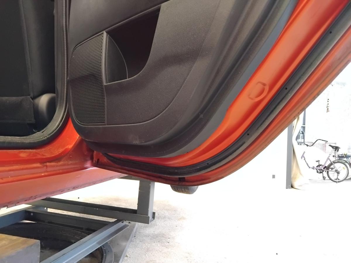 Mitsubishi Lancer 8 CY0 T&uuml;r hinten rechts P26B Karminrotmetallic BJ2015