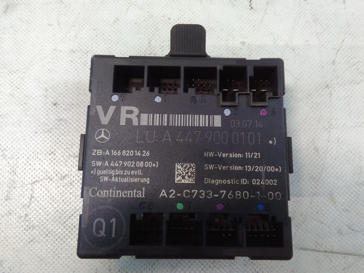 Mercedes Vito 111CDI 447 original T&uuml;rsteuerger&auml;t vorn rechts A4479000101 Bj.2014