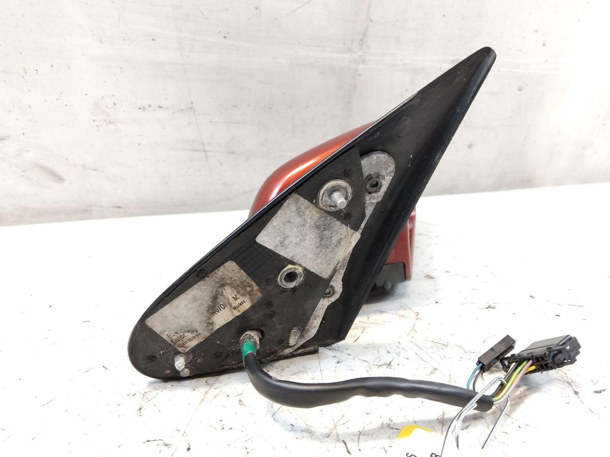 Skoda Octavia 1Z Au&szlig;enspiegel rechts Flamencorot elektrisch anklappbar BJ2006