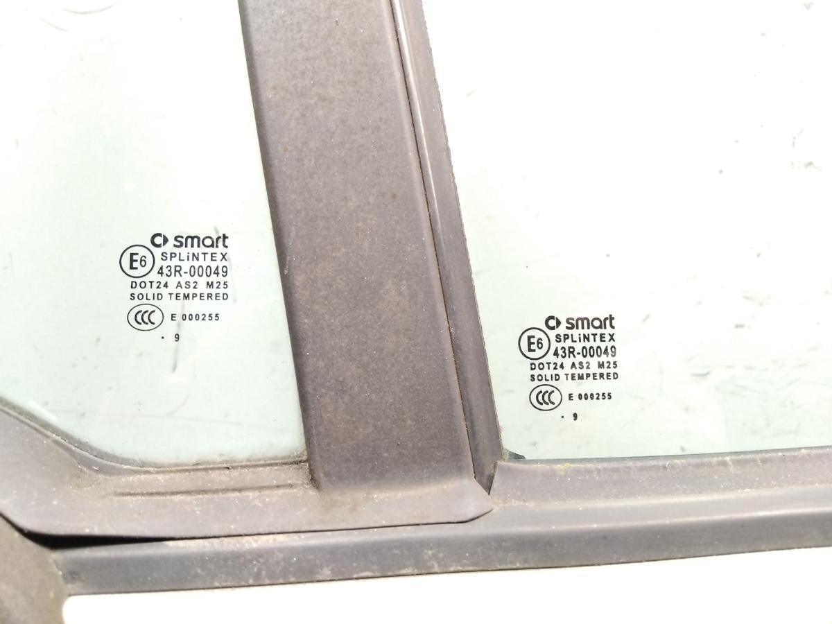 Smart Fortwo 451 original T&uuml;r vorn rechts Beifahrert&uuml;r weiss BJ2009