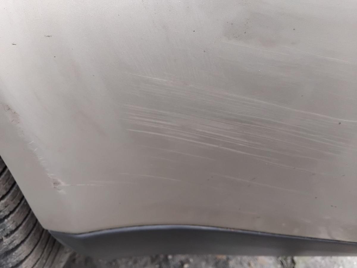 Skoda Octavia 2 Kombi 1Z original Sto&szlig;f&auml;nger Sto&szlig;stange hinten PDC BJ2005 LF8F saharabeigemetallic