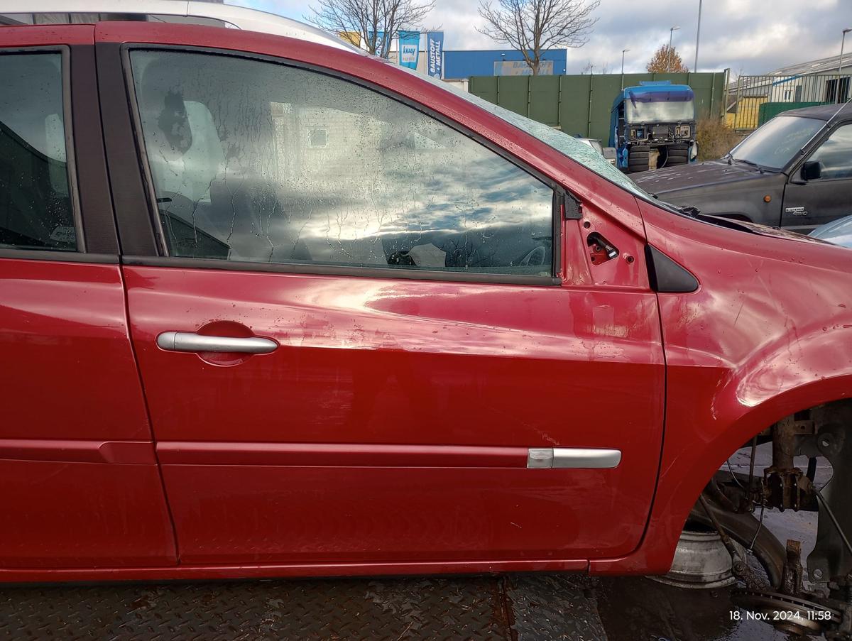 Renault Clio III orig Tür vorn rechts 5trg Beifahrertür Rot Bj 2011