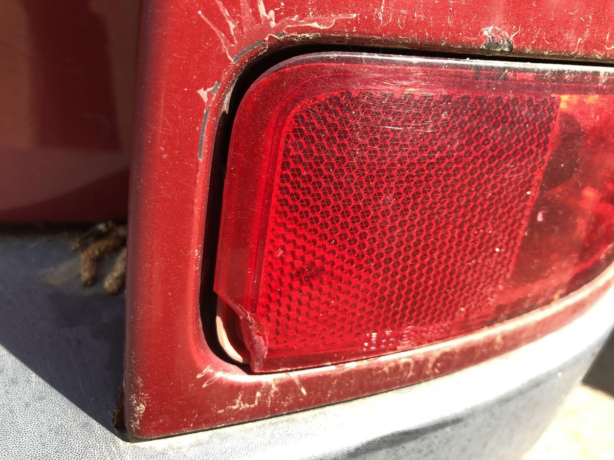 Renault Clio 3 III Grandtour Sto&szlig;f&auml;nger hinten Hecksch&uuml;rze NNJ Flamencorot