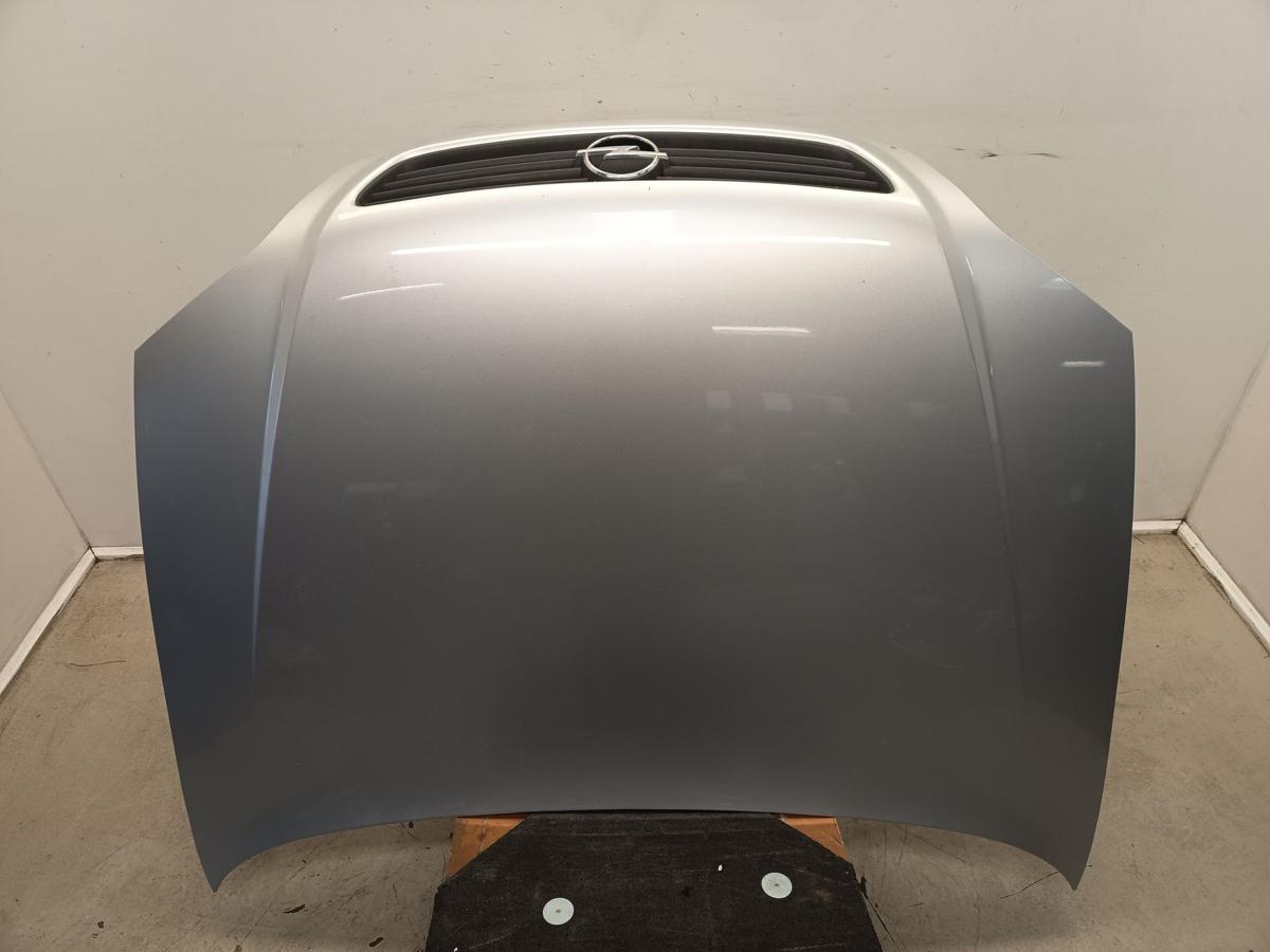 Opel Astra G original Motorhaube Z147 Starsilber met Baujahr 2001