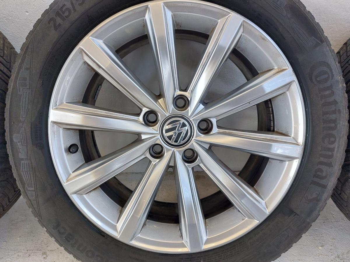 VW Passat B8 Radsatz Alufelgen Felgensatz OEM 7x17 ET40 Komplettradsatz Räder