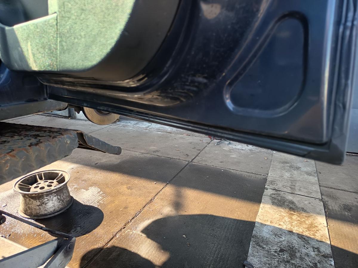 Opel Astra H original T&uuml;r vorn rechts Beifahrer Z168 Metroblau Bj 2006