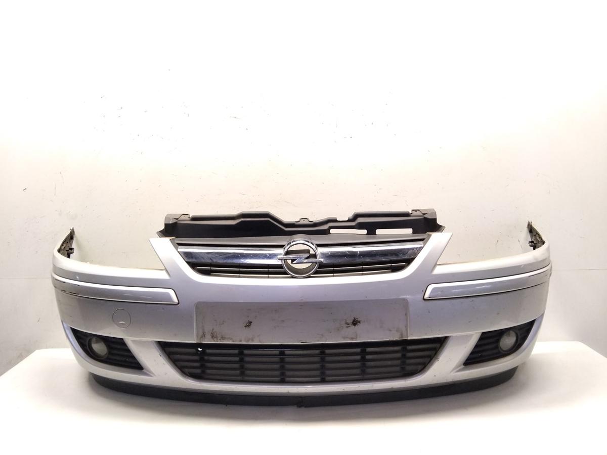 Opel Corsa C Facelift original Sto&szlig;stange Sto&szlig;f&auml;nger vorn starsilber 3 Bj.2005