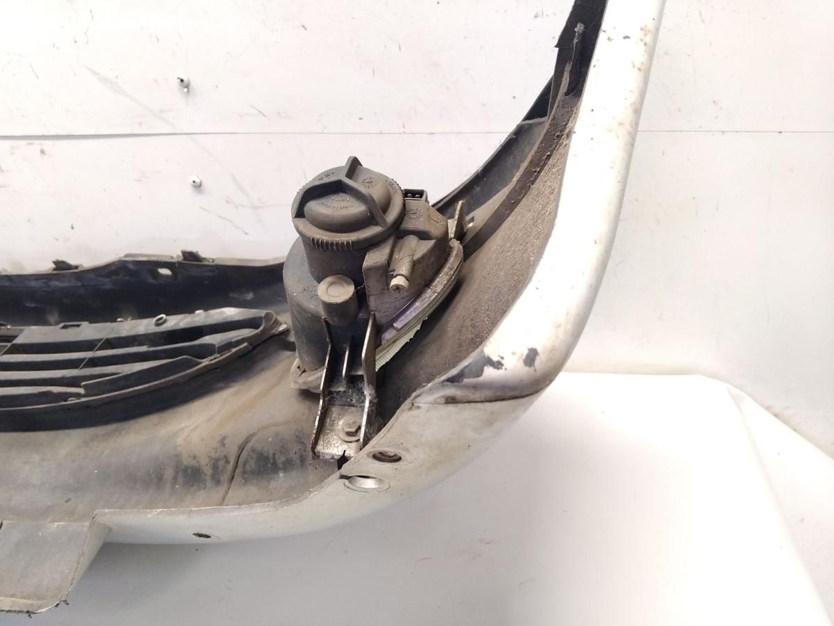 Peugeot 206 CC Cabrio orig Sto&szlig;f&auml;nger Sto&szlig;stange vorn BJ2001 EZR Aluminiumgrau