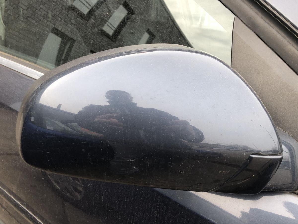 Opel Vectra C Caravan ab05 Au&szlig;enspiegel rechts R&uuml;ckspiegel elek 4XU Metroblau