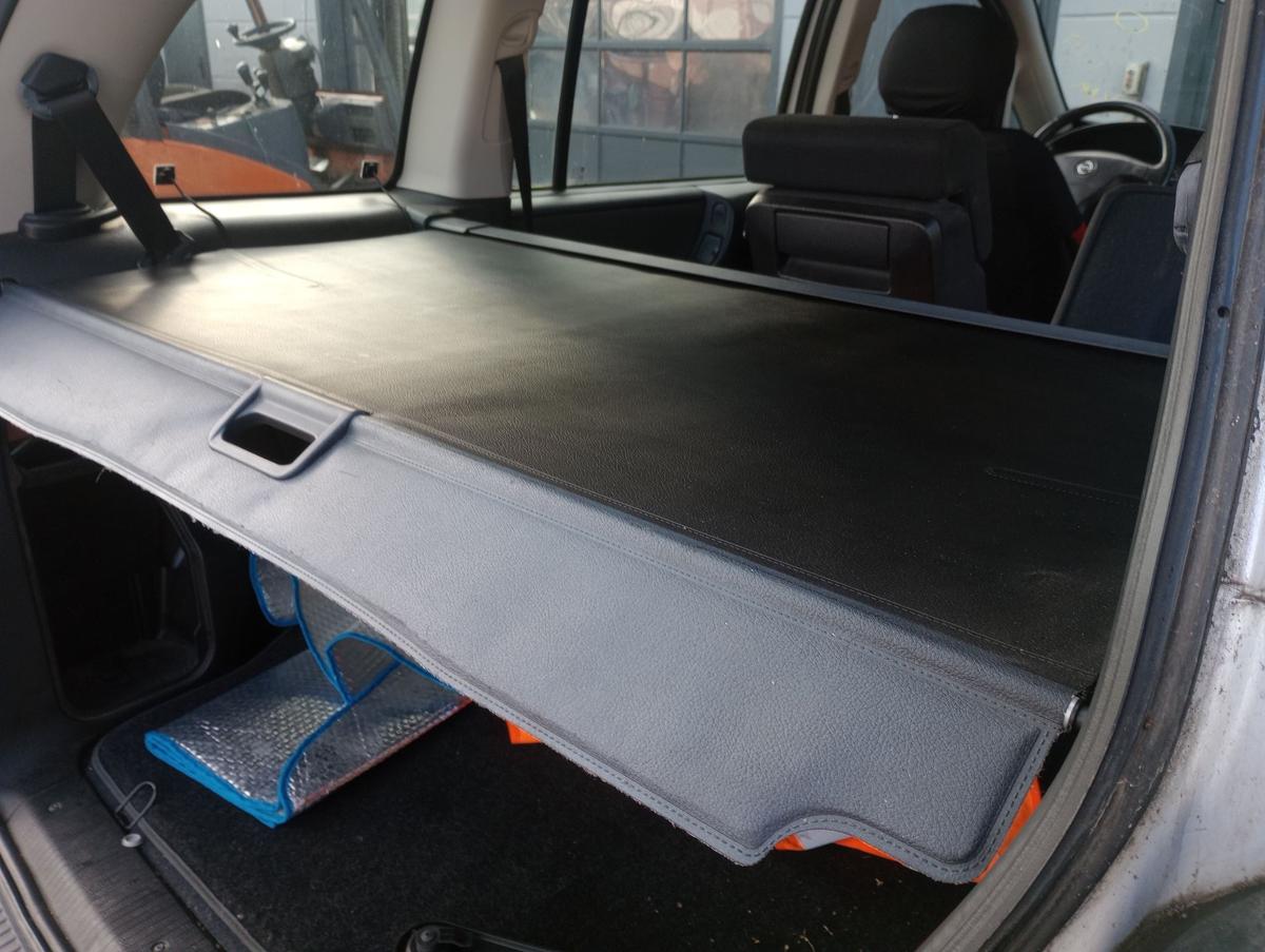 Opel Zafira A original Laderaumabdeckung Rollo/Hutablage schwarz Bj 2004