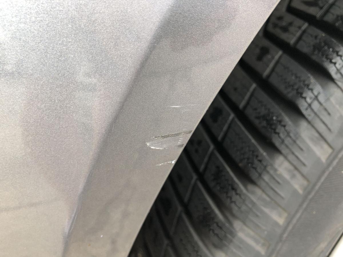 Opel Astra H Caravan Sto&szlig;f&auml;nger hinten Hecksch&uuml;rze Kombi 3KU Moonland Metallic