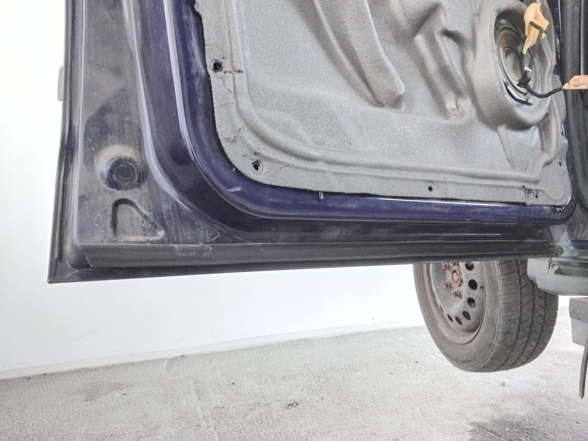 VW Sharan 7M Tür vorn links Fahrertür LD5G Dark Iron Blue Facelift BJ2009
