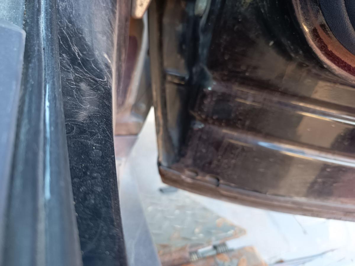 Mercedes A-Kl. W168 original T&uuml;r vorn rechts Beifahrer 696 Nachtschwarz Bj 1999