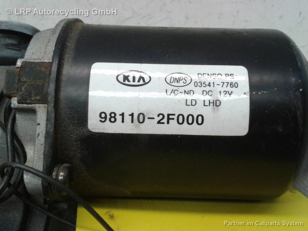 Kia Cerato LD original Wischermotor 981102F000 035417760 DENSO BJ2004