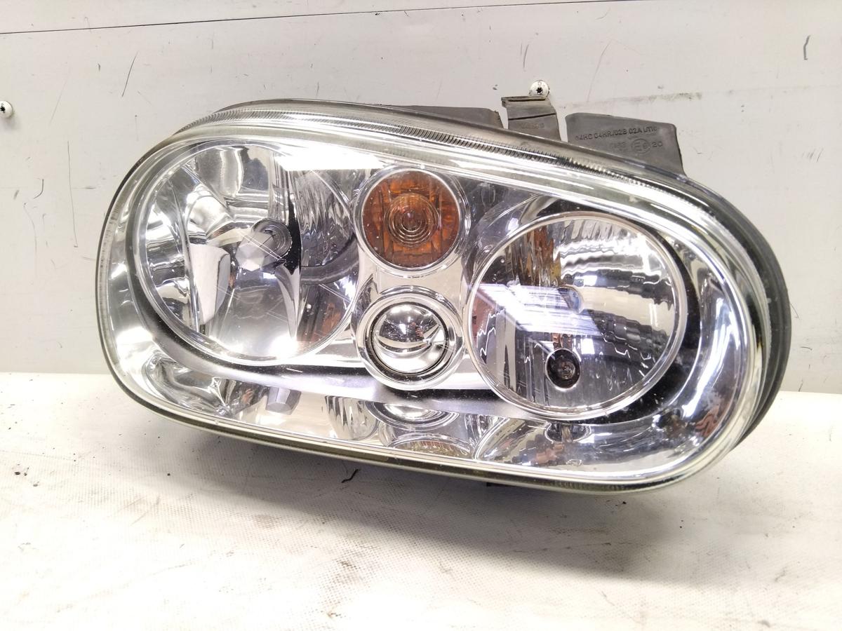VW Golf 4 1J orig Scheinwerfer rechts Halogen mit LWR 1J1941016B Valeo BJ2002