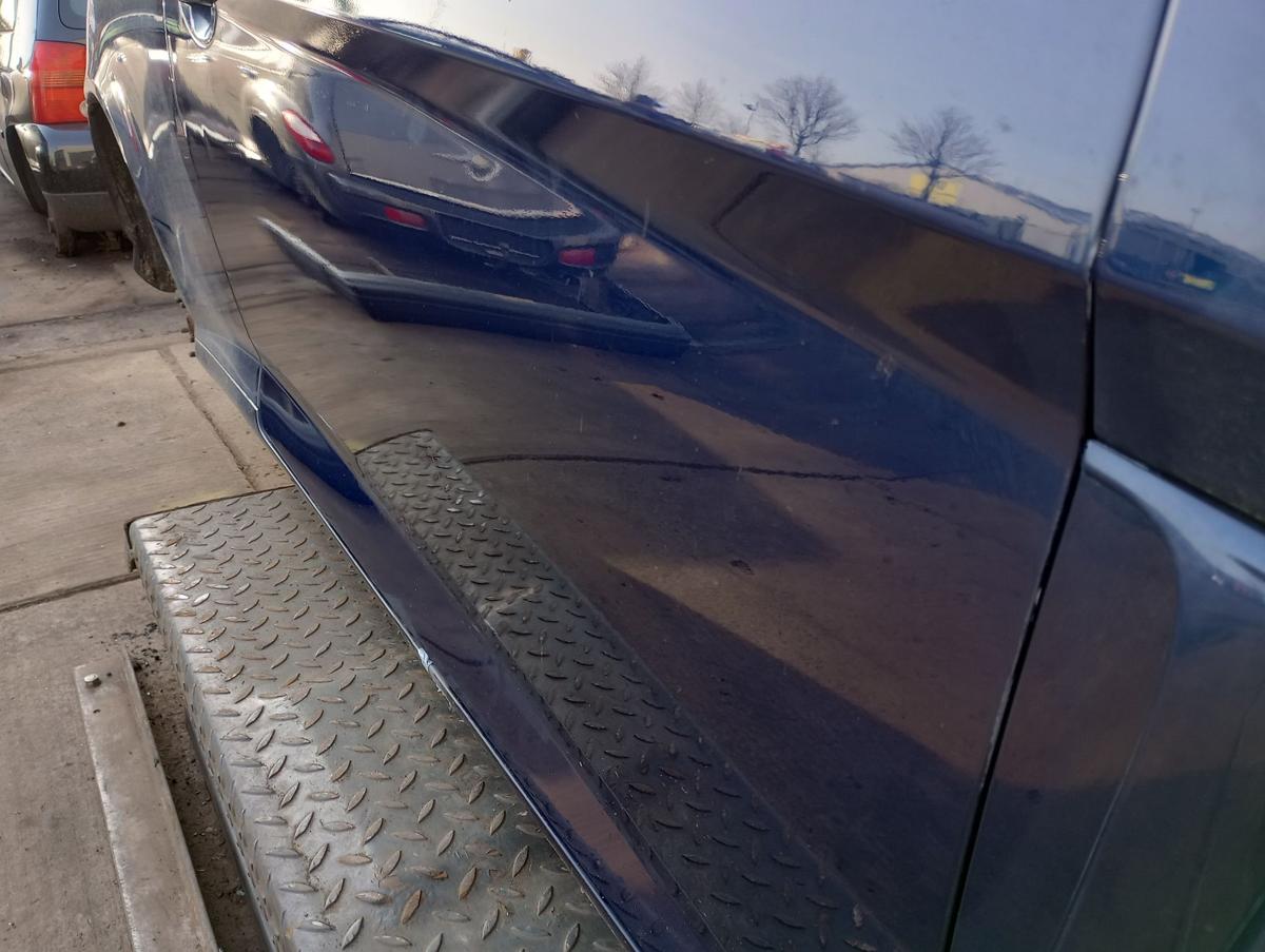 Hyundai Coupé orig Rohtür rechts Beifahrer UC Carbon Blue Mica Bj 2002