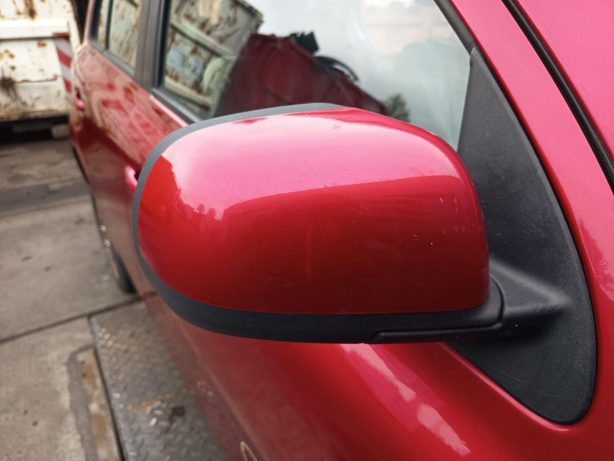 Nissan Micra K13 original Aussenspiegel rechts elektrisch AY4 Kaminrot Bj 2013