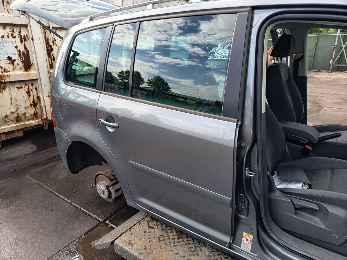 VW Touran 1T original Tür hinten rechts Fond D7X Platingrau Bj 2006