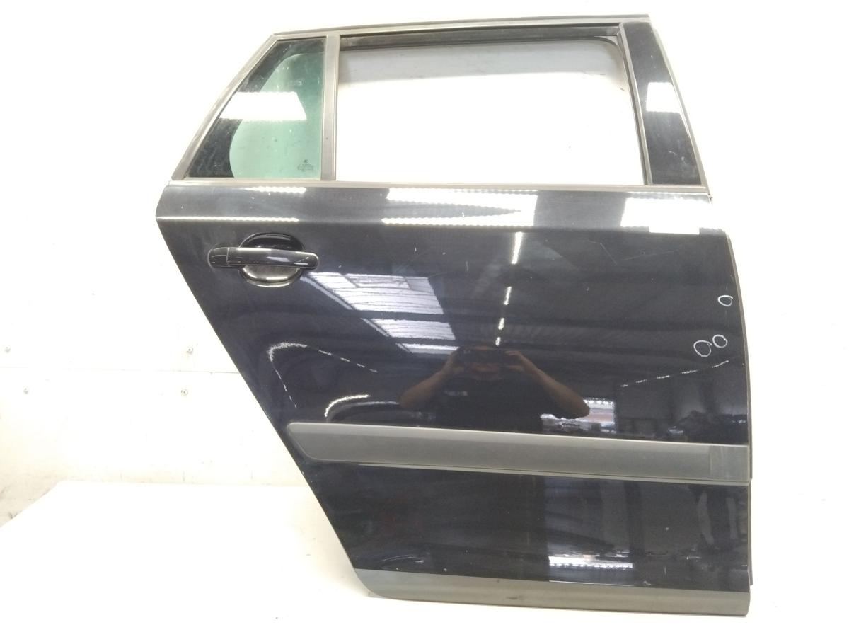 Skoda Fabia 2 Kombi 5J T&uuml;r hinten rechts schwarzmetallic 9910 Blackmagic Bj.2008